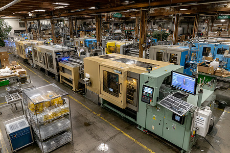 塑料工厂生产线