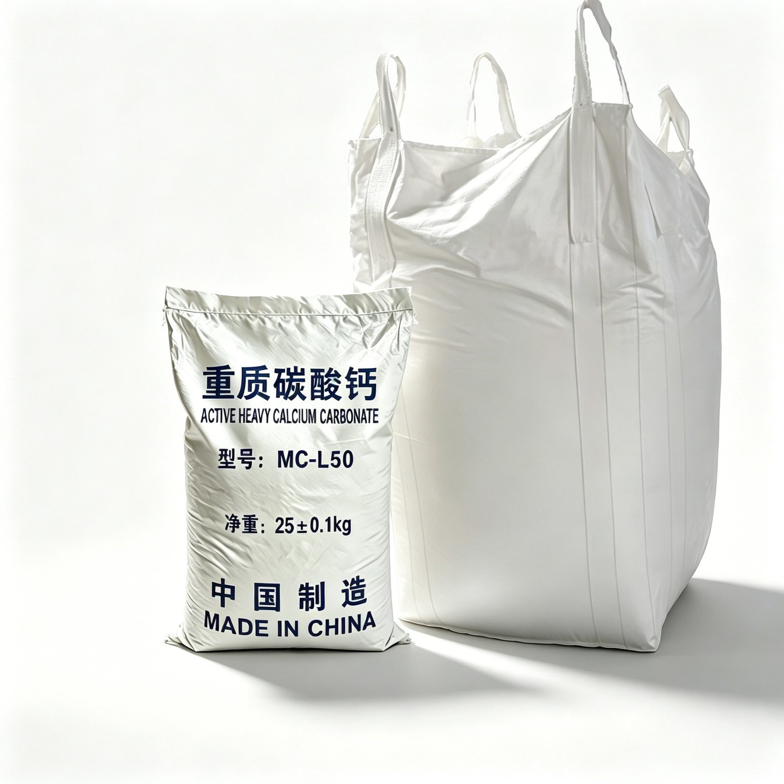 GC-L50 高白超细重质碳酸钙 2500目重钙粉