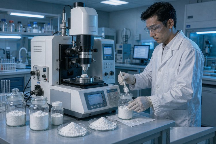 欧普特化工纳米碳酸钙研发实验室